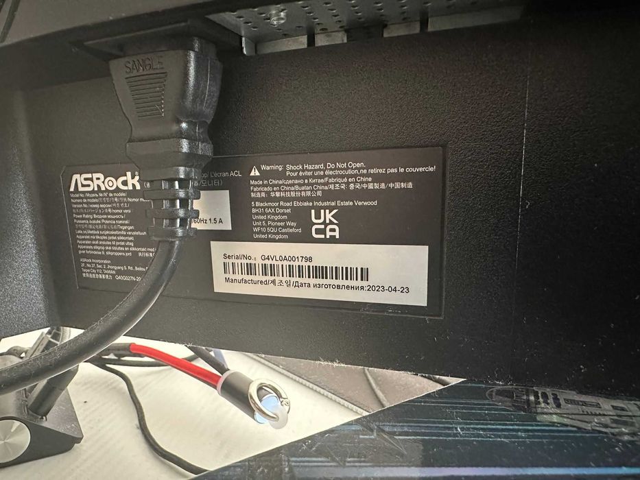 Monitor ASRock Phantom Gaming 27 WQHD