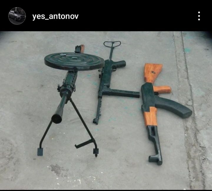 Макет Автомата Калашникова