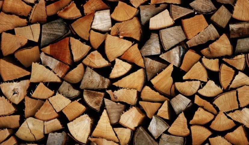 Дрова колоті твердих порід