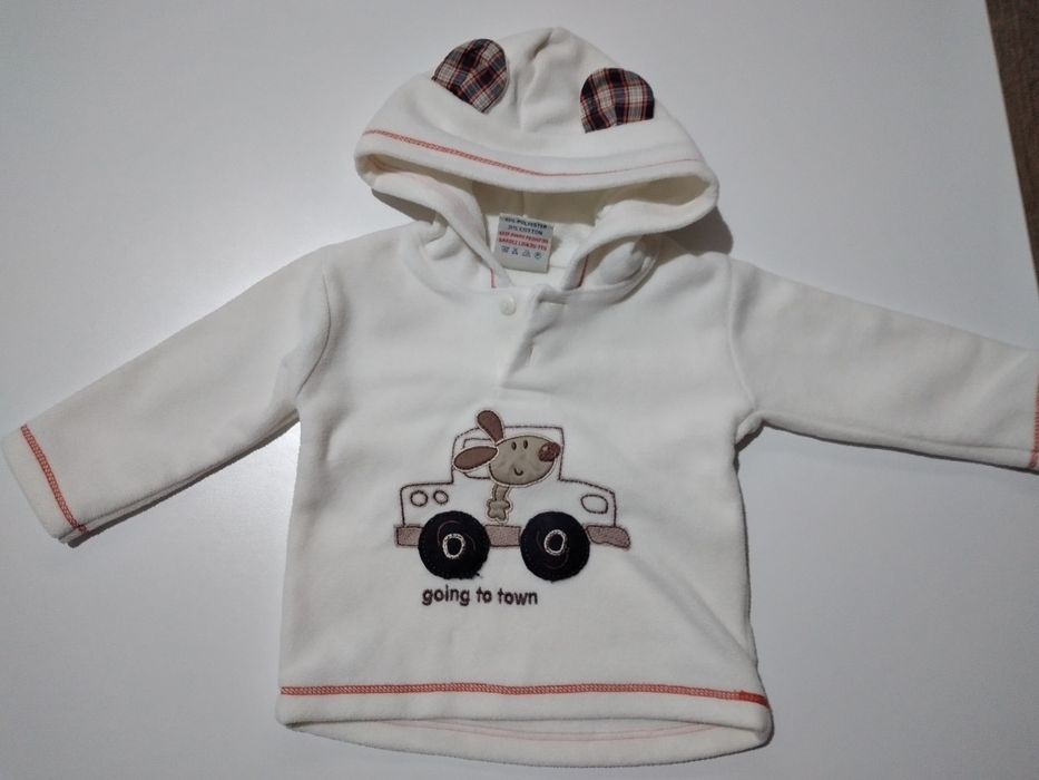 Bluzy niemowlęce 6 szt komplet