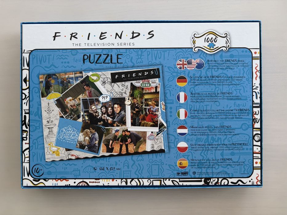 Puzzle Friends The Television Series Serial Przyjaciele 1000