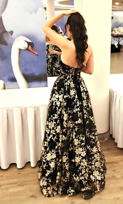 OKAZJA! LUKSUSOWA sukienka studniówka bal M NÓWKA kosztowała 850 zł!