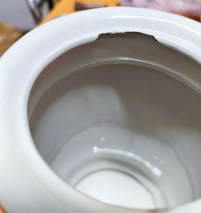 Fruteira e 2 potes da Olaria de Alcobaça OAL