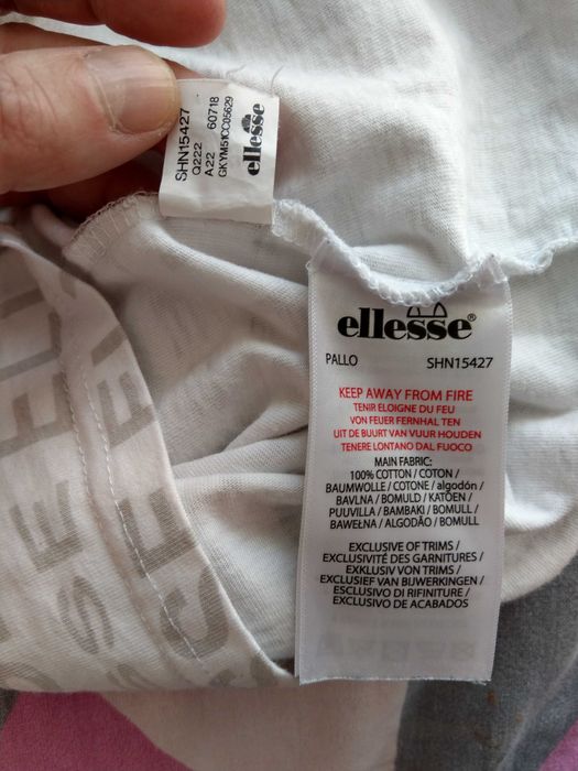 t-shirt Ellesse monogram logo(unisex)