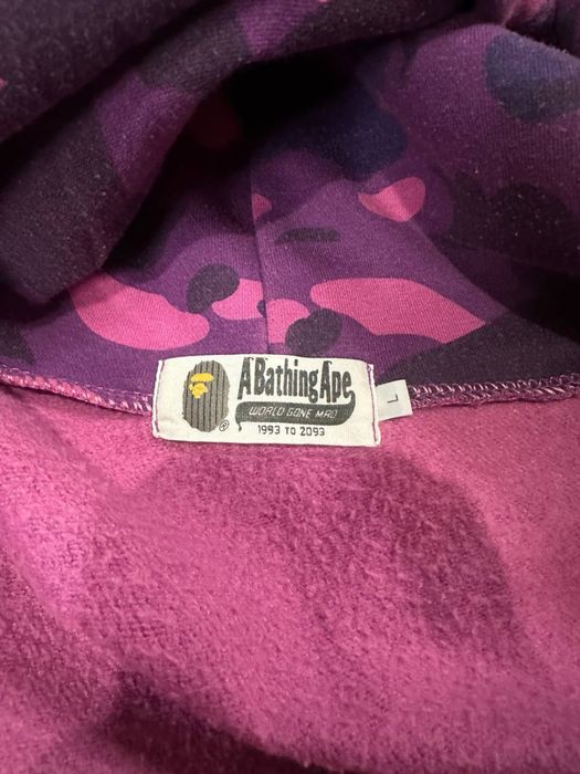 Зіпка Bape фіолетова