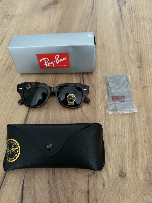 Óculos de Sol Ray-Ban State Street / Wayfarer – Novos e Embalados
