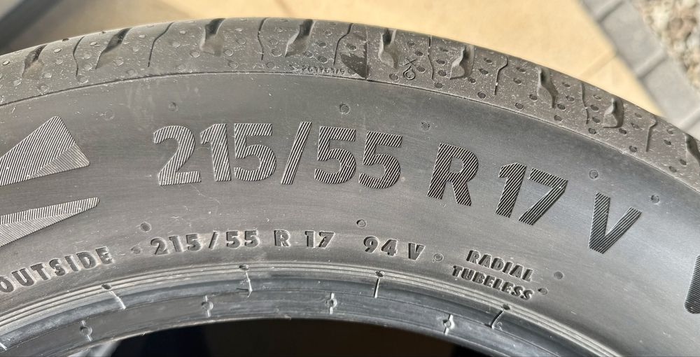 215/55 R17 Continental EcoContact 6 94V DOT 2025