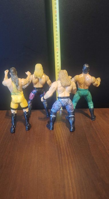 WWE Wrestling JAKKS Pacific zestaw 4 figurek
