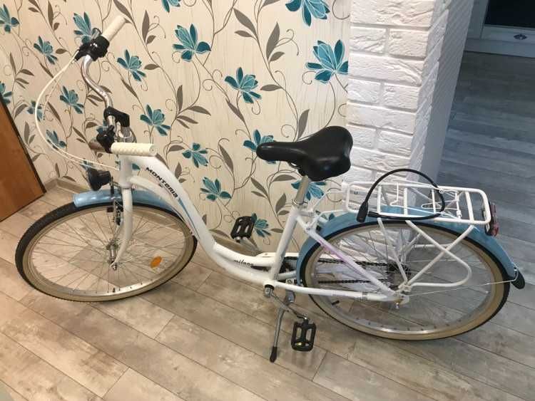 Rower miejski Monteria 26 cali Kolor lazurowo-biały