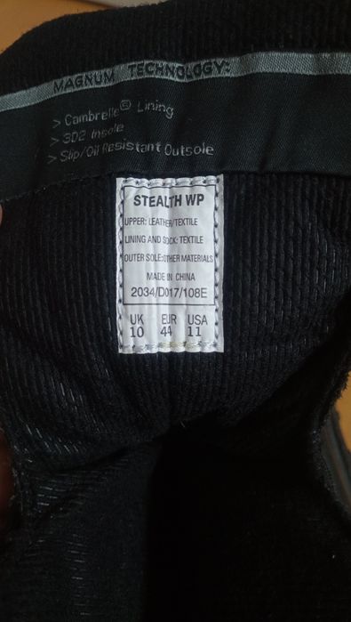 Botas militares Magnum