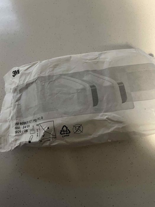 3M 6096A1E1HgP3R  filtry pochłaniacz komplet 2 szt