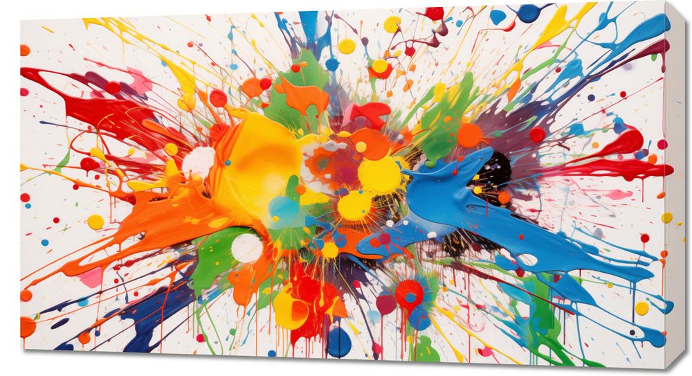 Obraz 90x50cm Eksplozja Kreatywności