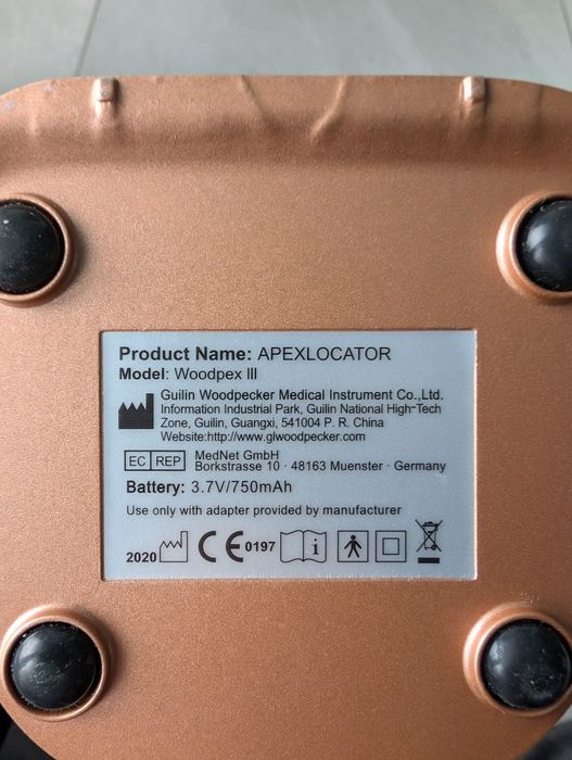 Endometr Apex Locator Woodpex III rok 2020