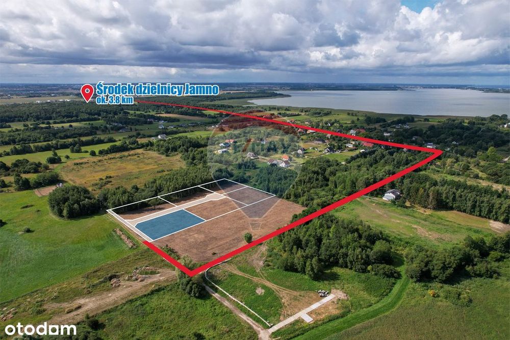 Działka budowlana 1727 m²: Koszalin Łabusz 94/25 - Widok 5