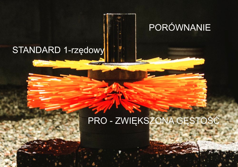 Szczotka zamiatarki Texas handy sweep 700, 710 - komplet