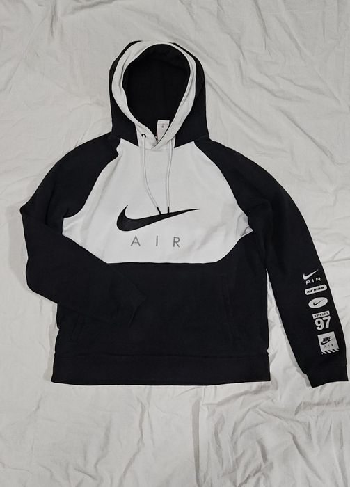 Bluza nike czarno biała