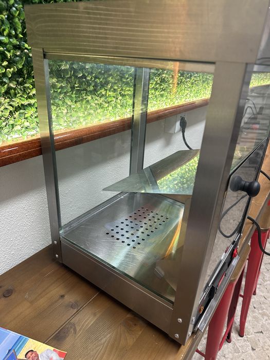 Vitrine Aquecedor de batatas fritas