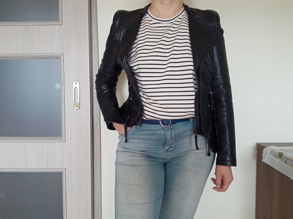 Ramoneska czarna Drole De Copine, rozmiar L.
