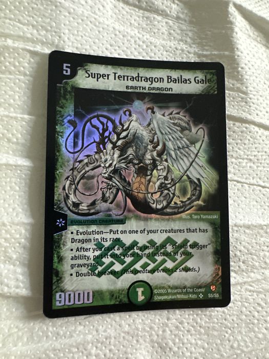 Super terradragon bailas gale holo duel masters karty ENG