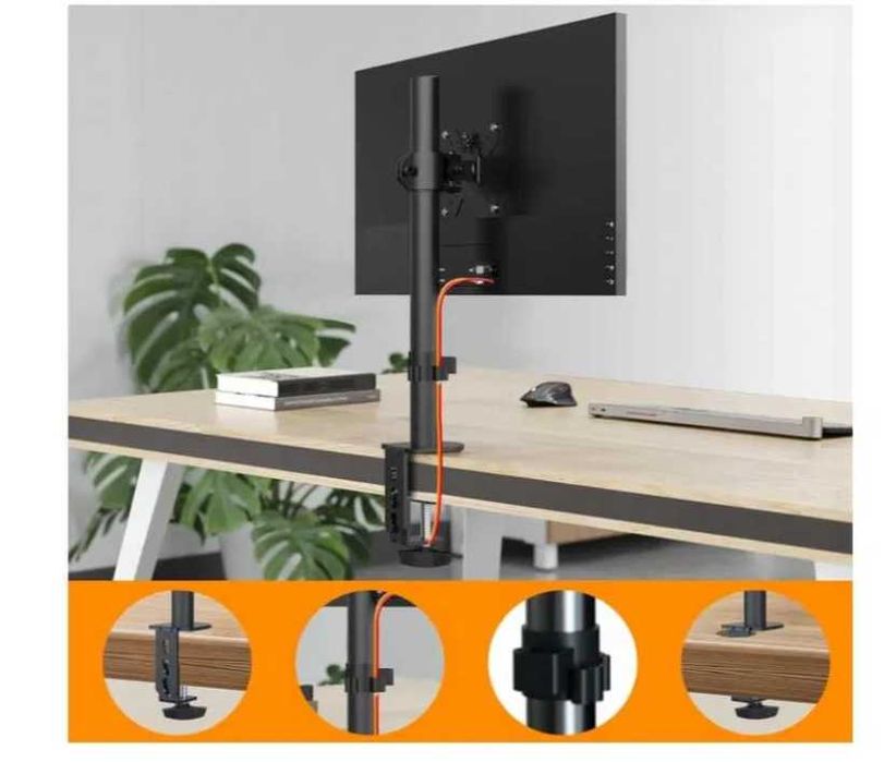 5114 Uchwyt RAMIĘ do Monitora 13 - 27'' MD9401 regulowany do 10kg