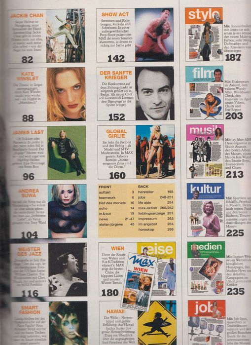Niemiecki miesięcznik "Max" 04/1999