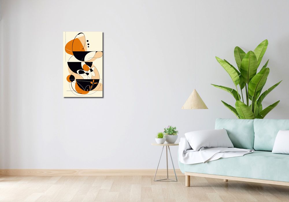 Obraz 40x70cm Taneczne Kręgi