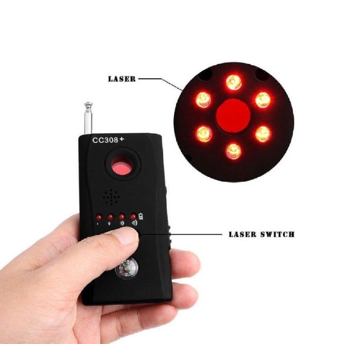 Detector de camara oculta - Anti espionagem - Detecção de aparelhos