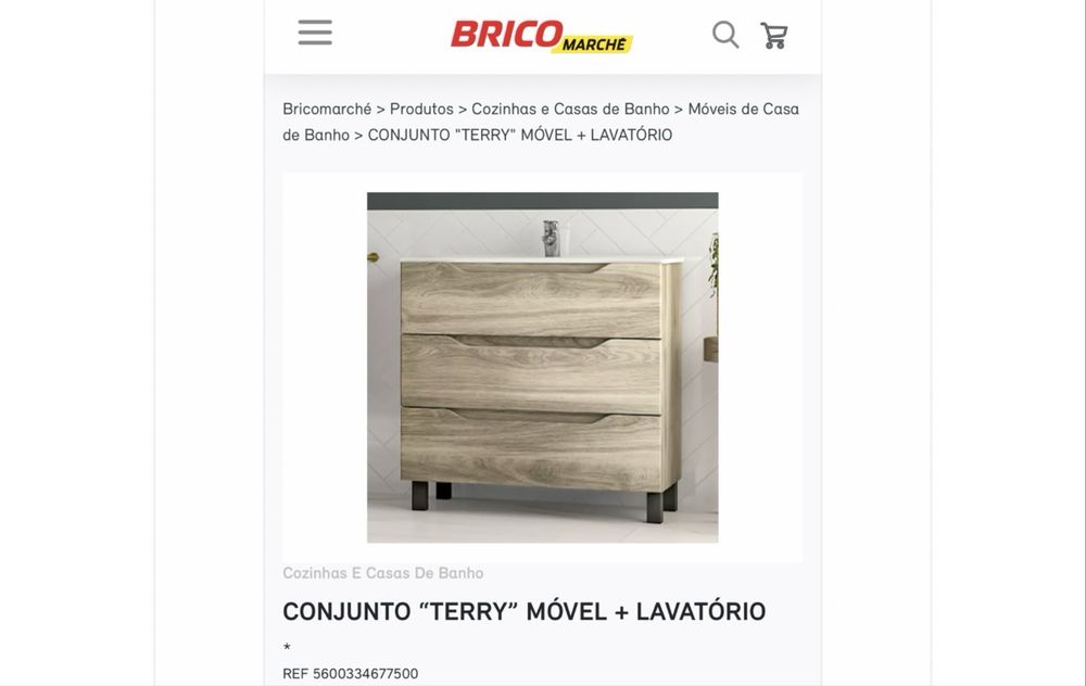Movel de WC Novo