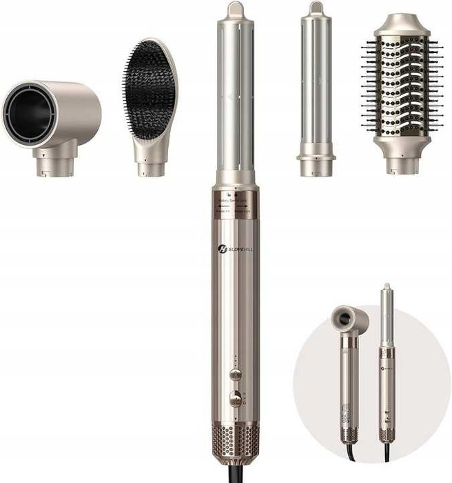 Airstyler 5w1 – suszarka, lokówka, prostownica, szczotka Slopehill