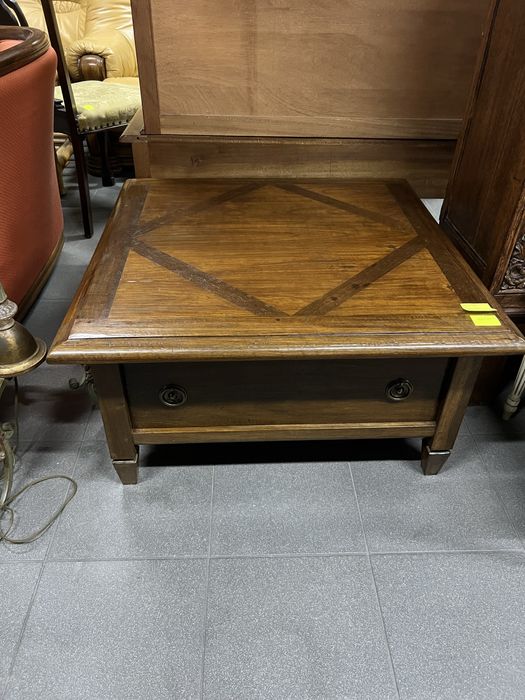 Dębowy Stolik kwadratowy z szuflladą/Raty