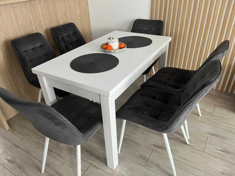 Zestaw Stół + krzesła (6 szt.) w nowoczesnym stylu