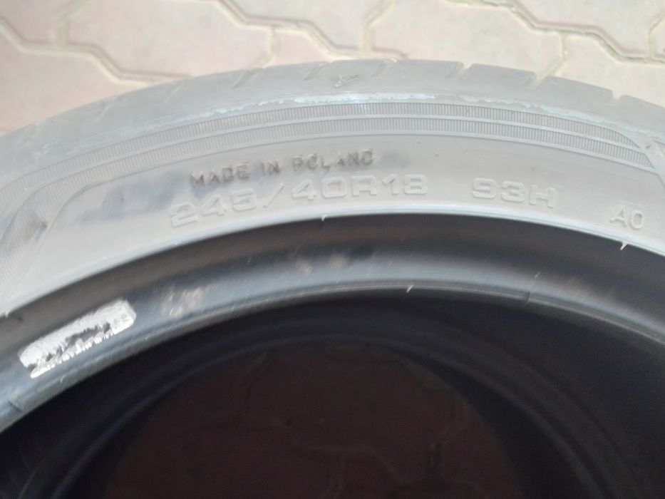 Cena za 2 Opony letnie 245/40r18 GOODYEAR 2022r