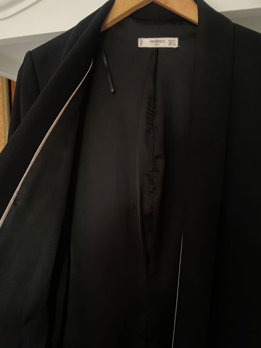 Blazer preto XL - Mango