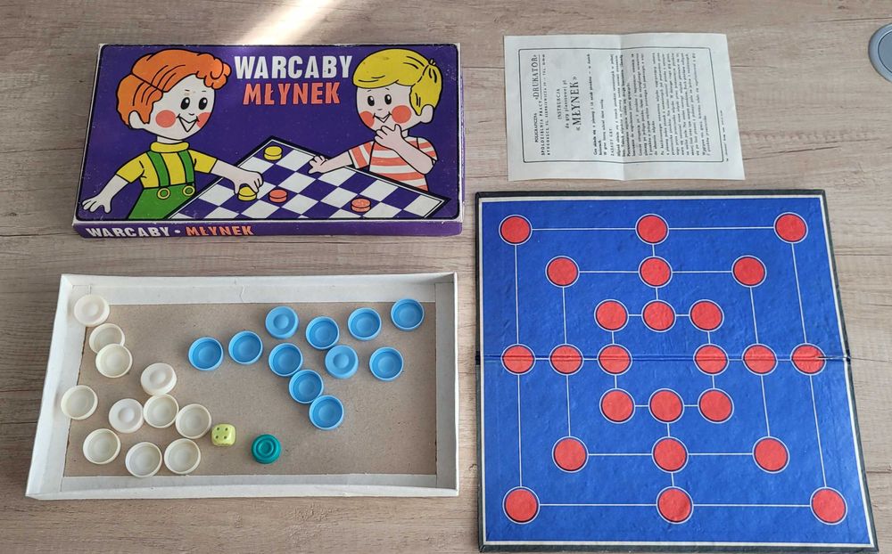 Gra PRL Warcaby-Młynek . Bydgoszcz • OLX.pl