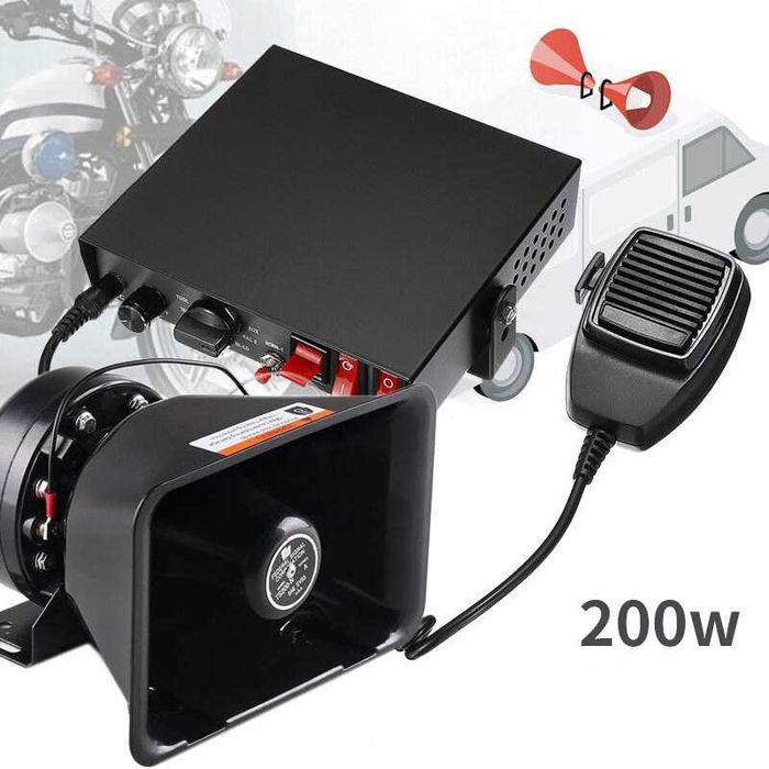 АКЦИЯ спец сигнал сирена крякалка спецсигнал сгу громкоговоритель 100W