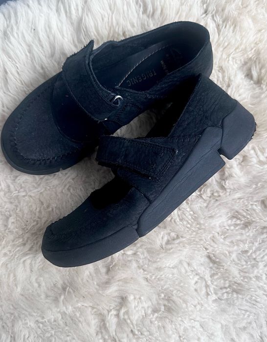Мокасини лофери кеди туфлі Clarks 37 нат шкіра