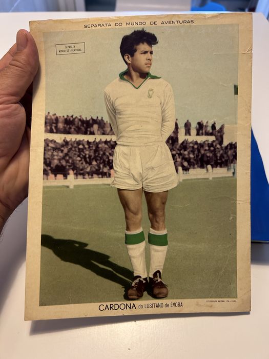 Cardona Lusitano de Évora separata futebol antiga