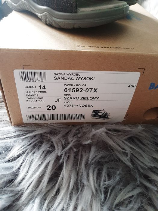 Sandały profilaktyczne Bartek