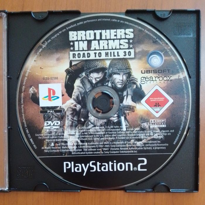 Jogo Brothers in Arms - Road to Hill 30, para Playstation 2 PS2