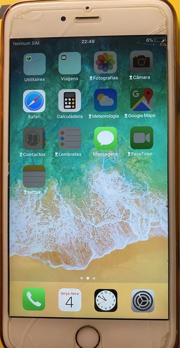 iPhone 6 S Plus rosa