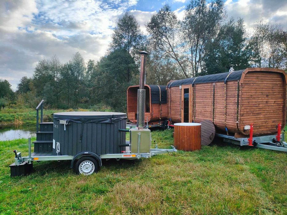 Wynajem Mobilnej Sauny + Jacuzzi