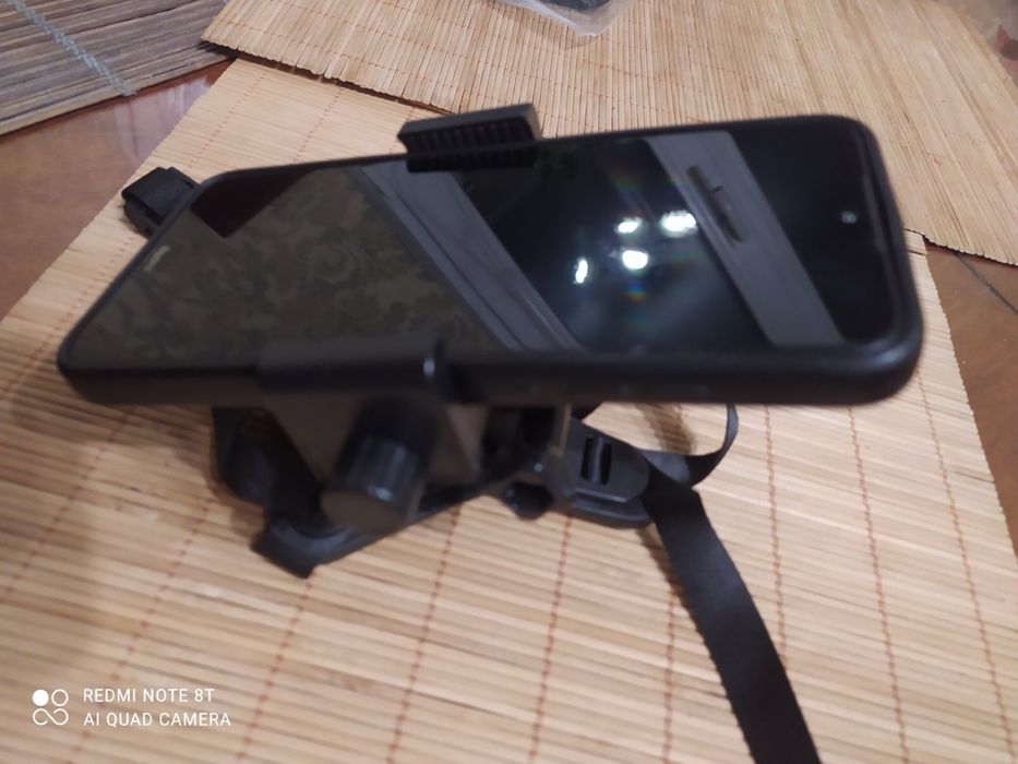 Кріплення для телефону на шолом