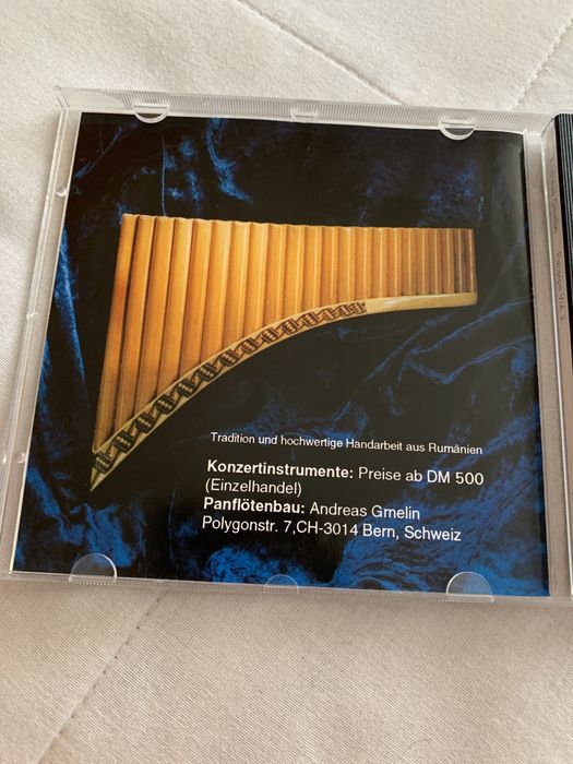 Cd - Panpipe Andreas Gmelin volume 2