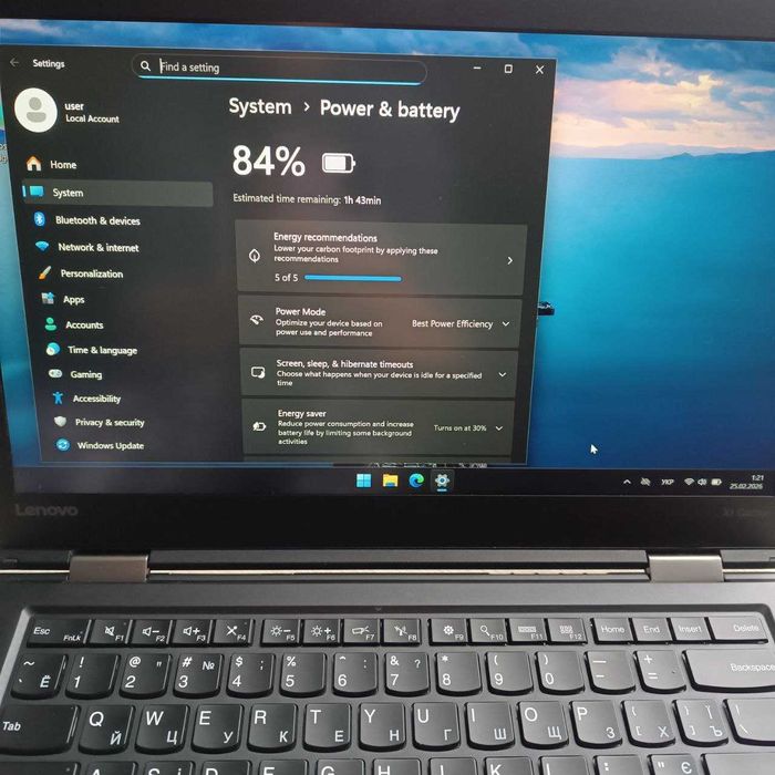 Ультрабук Lenovo X1 Carbon 4 Gen 14'  Core i5