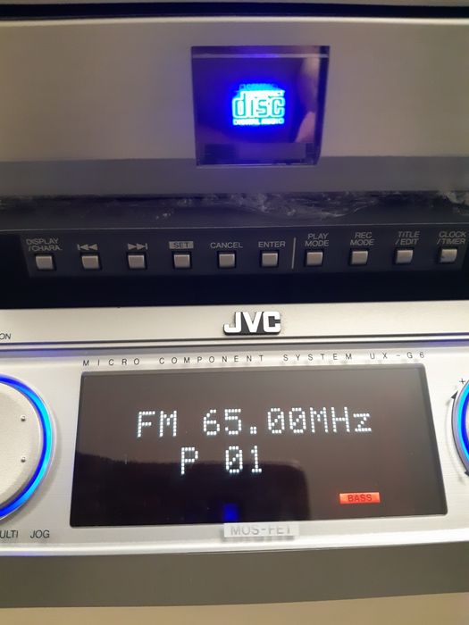 Звук! Минисистема JVC ( музыкальный центр )