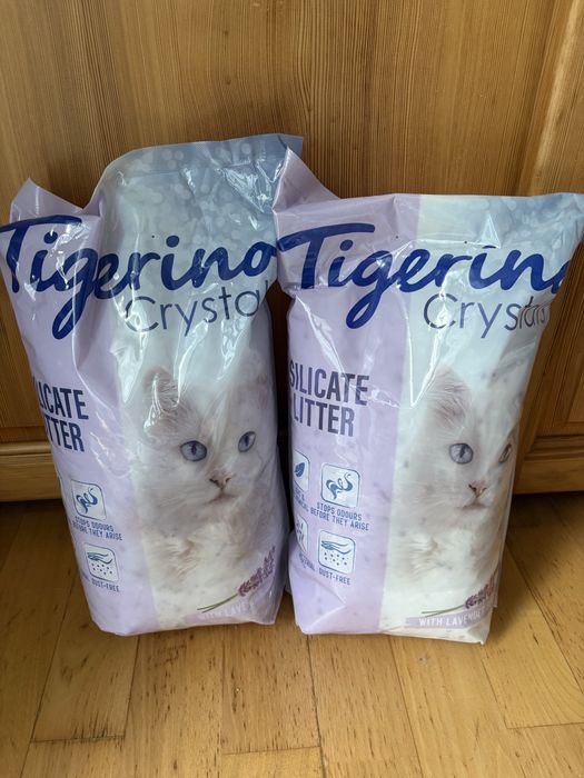 Żwirek silikonowy tigerino 2 sztuki