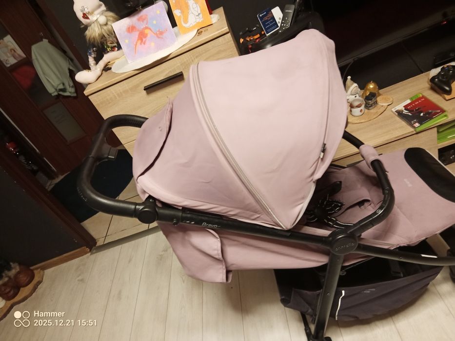 Carrello Bravo wózek spacerowy dla dziewczynki
