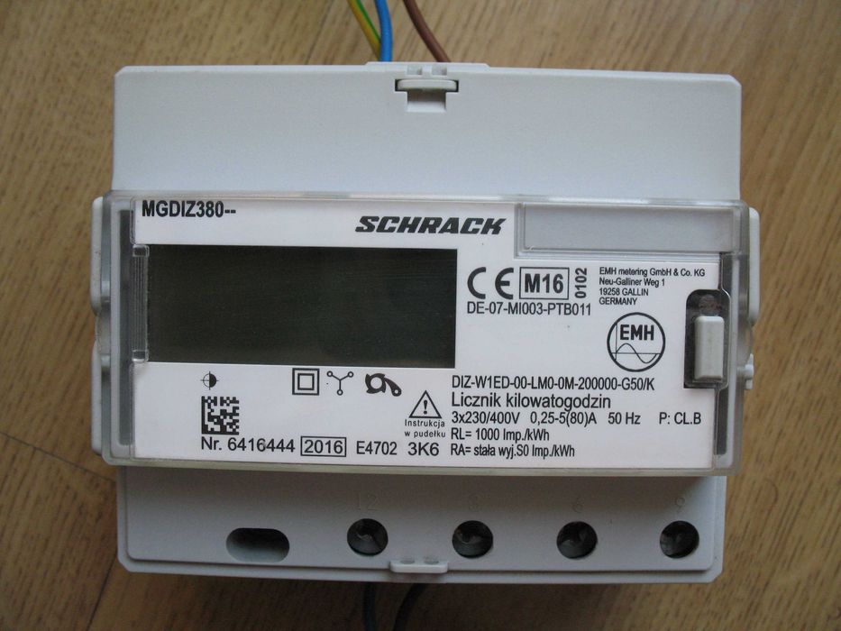 Licznik energii elektrycznej Schrack MGDIZ 380.