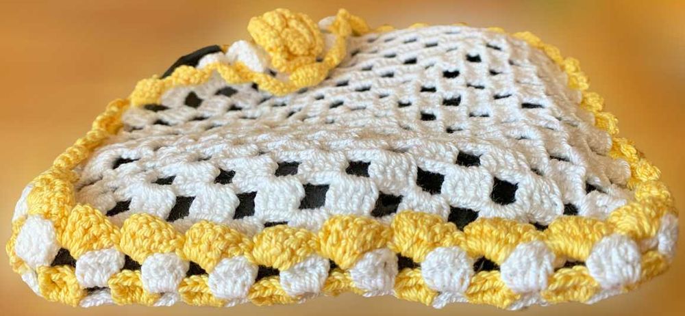 Porta-Guardanapos em Crochet, Novo/Único/Exclusivo