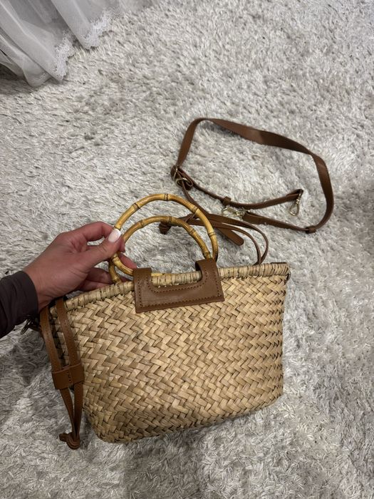 Сумка плетеная Zara